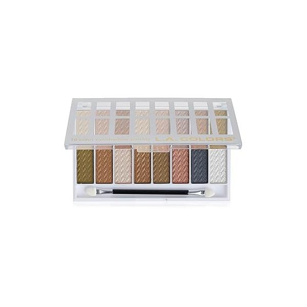 L.A. COLORS 16 Color Eyeshadow Palette, Haute C74202TAG