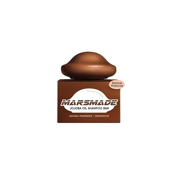 Castor Oil Shampoo Bar 2.0 - Hydrating & Moisturizing Natural Hair Soap for Growth Scalp Nourishment Bathing Solid All Types (120g, 4.23oz)
