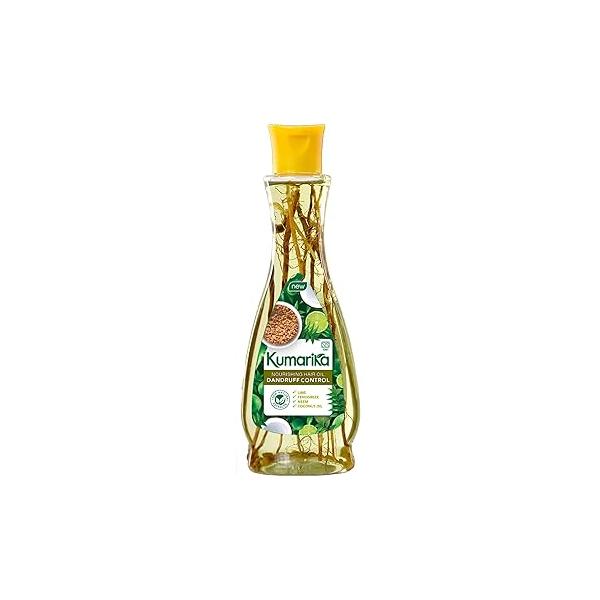 Kumarika Nourishing Hair Oil Dandruff Control - For Anti dandruff scalp treatment hair oil for dry damaged hair. 100% Natural extracts, itchy with dandruff, 7 oz