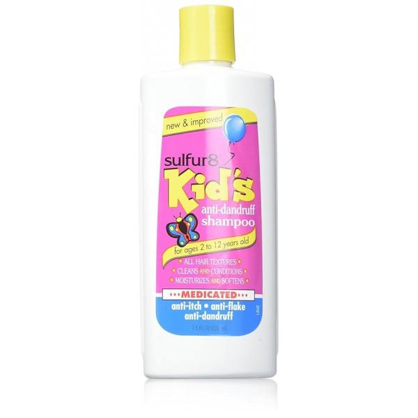 Sulfur 8 Kids Medicated Anti Dandruff Shampoo, 7.5 Ounce