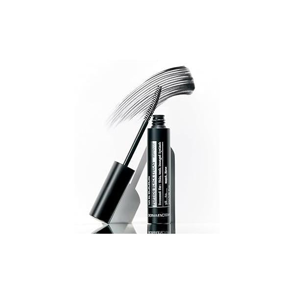 Derma Factory Peptide Eyelash Ampoule - Lash Growth Serum with Capixyl™ 3%, Caffeine 1%, and Brewer's Yeast Extract 86% Oil-Free, Fragrance-Free, Vegan Formula 8.5ml
