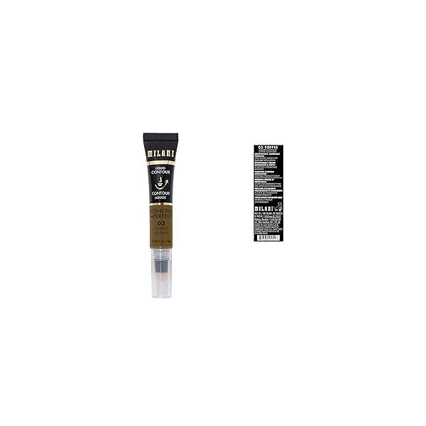 Milani Conceal + Perfect Liquid Contour for Added Definition, Face Lift Collection - Honey