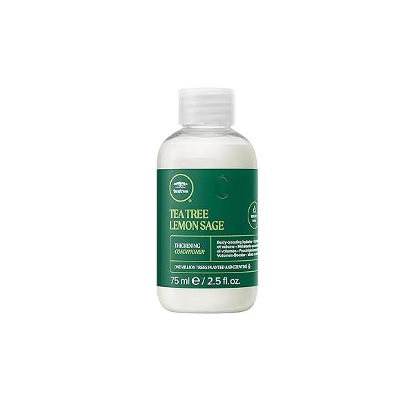 Tea Tree Lemon Sage Thickening Conditioner, Builds Body + Boosts Volume, For Fine Hair