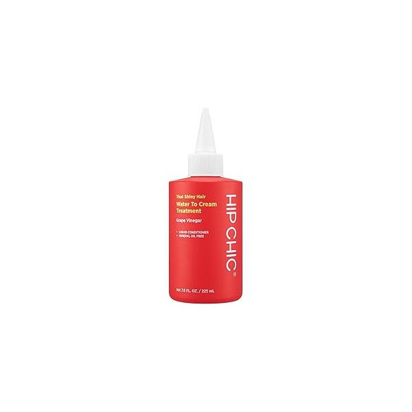 That Shiny Hair Water To Cream Treatment, Grape Vinegar, Moisturizing & Silky Smooth, Vitamin E, Sulfate Mineral Oil Free, 7.6 Fl Oz