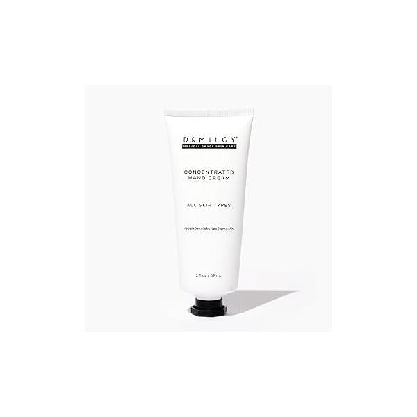 DRMTLGY Hand Cream for Dry Cracked Hands - Fragrance Free Lotion For Moisturizing Repair Women and Men
