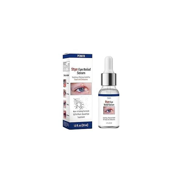 Stye Eye Treatment, Relief Serum | for Chalazions and Blepharitis, Eyelid Bumps, Non-Irritating Formula, Quickly Soothe (1 Fl Oz (Pack of 1))