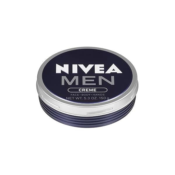 NIVEA Men Creme - Multipurpose Cream for Face, hand and Body Lotion 5.3 oz. Tin
