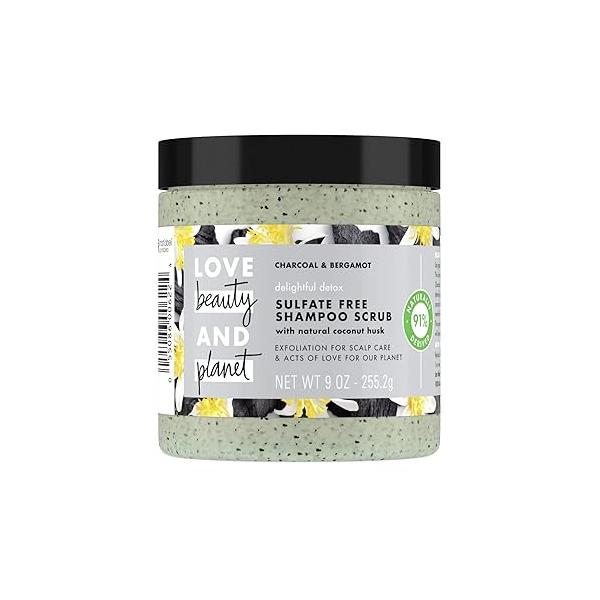 Love Beauty and Planet Delightful Detox Charcoal Shampoo Scrub - 8oz, pack of 1