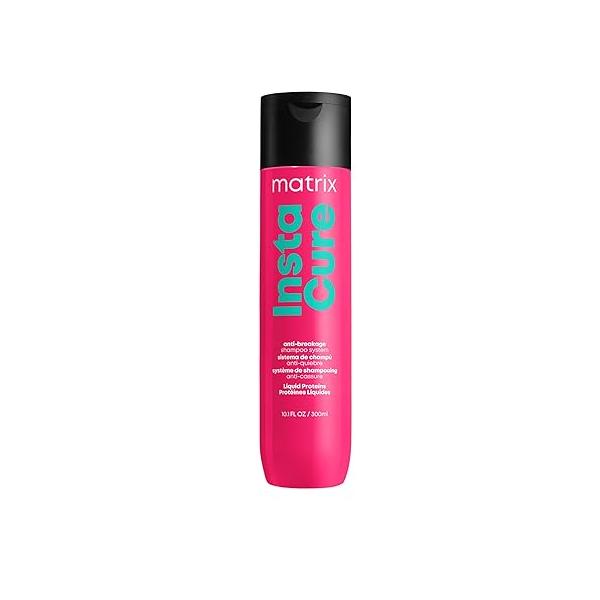 Matrix Instacure Anti-Breakage Shampoo - Balances & Strengthens Hair, Reduces and Prevents Breakage Frizz, For Damaged Color Treated Vegan