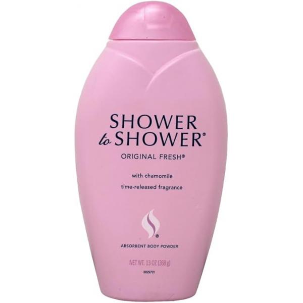 Shower to Shower, Absorbent Body Powder Original Fresh, 13 oz