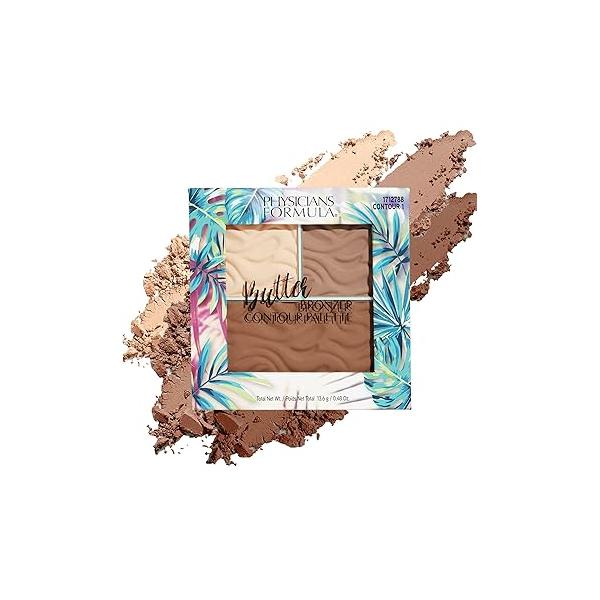 Physicians Formula Butter Bronzer Contour Palette, Light/Medium, 0.48 Ounce (Pack of 1)
