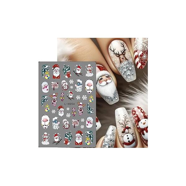 8Sheets 4th of July Nail Art Stickers Decals Red Blue White American Flag 3D Self-Adhesive Flame Butterfly Heart Designs Independence Day Decorations DIY Supplies for Women Kids