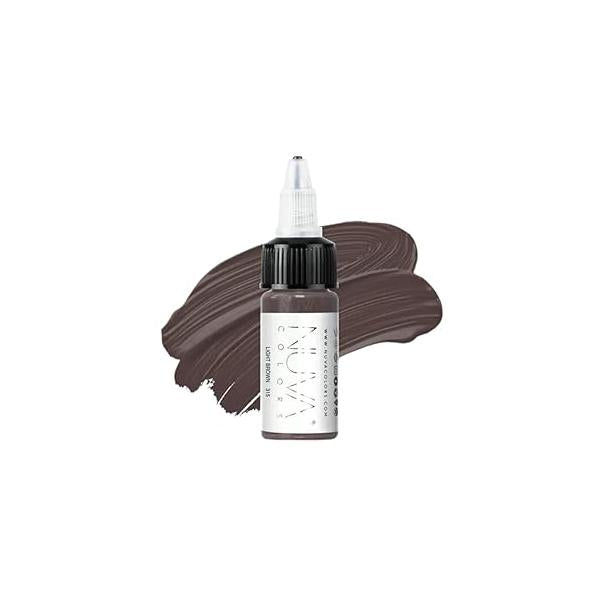 Nuva Scalp Micro-Pigmentation Ink - Customizable, Neutral Undertone for SMP Procedures, Vegan, Made in USA (Dark Brown)