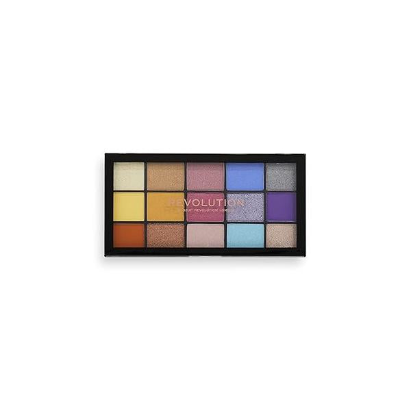 Makeup Revolution, Reloaded, Eyeshadow Palette, Spirited Love, 15 Shades, 16.5g