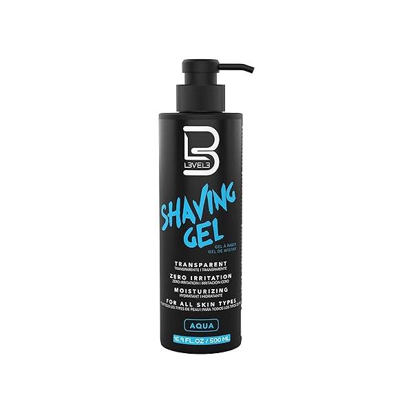 Level 3 Shaving Gel - Straight Razor Shave Non-Irritating Refreshing Smell L3 No Hot Towel Necessary Three