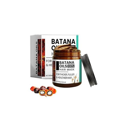 Batana Oil for Hair Growth, Dry, Frizzy, Damaged Hair, Nourish and Thickness Men & Women