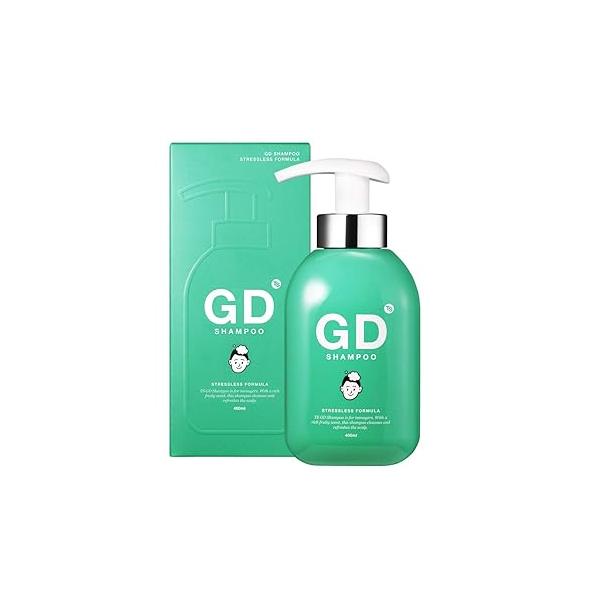 TS GD Shampoo for Teens | Korean Anti-Dandruff Oily & Itchy Scalp Fruity Allergy-Free Scent Sulfate-Free Gentle Hair Care (14.1 Oz)