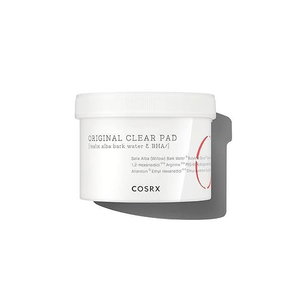 COSRX BHA Toner Pads, 70 Sheets, Exfoliating Pads for Dead Skin & Blackheads, Minimize Pores, Prevent Breakouts, Improve Texture, Korean Care