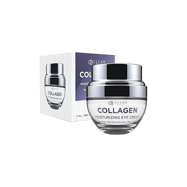 Hyaluronic Acid & Retinol Eye Cream - Hydrating, Anti-Aging Reduces Dark Circles Puffiness Dermatologist Tested, Cruelty-Free Korean Skin Care for All Types 1.01 Fl. Oz