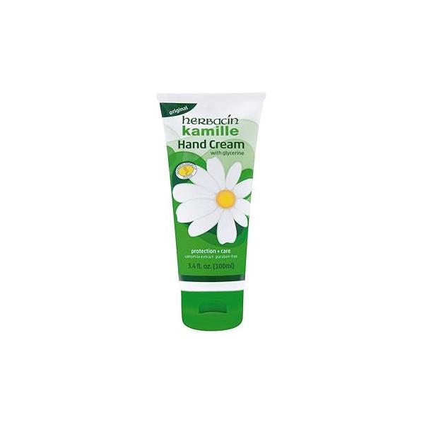 Herbacin Kamille Plus Glycerin Hand Cream 3.4 Oz