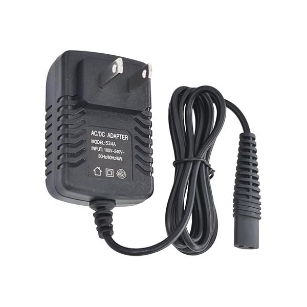 Replacment for BaByliss PRO Shaver FXFS2 Charger, 4.5V Power Adapter Compatible with BaBylissPRO Barberology Cordless Metal Double Foil Charging Cord