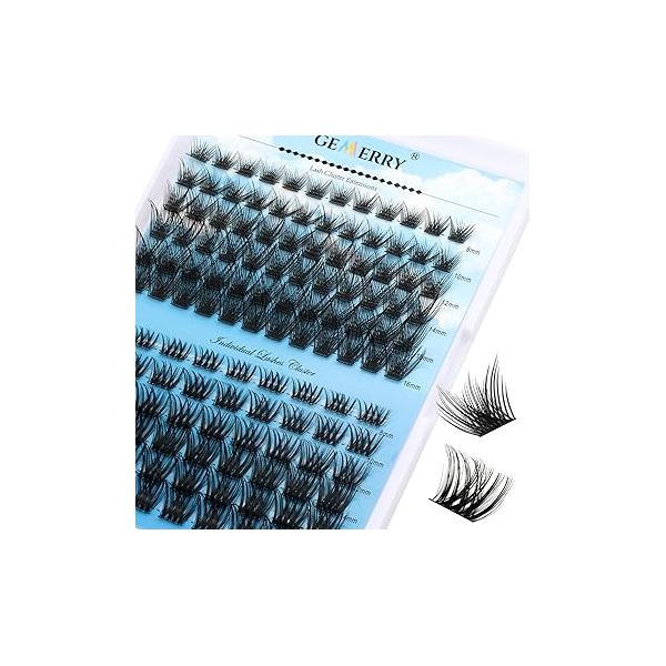 GEMERRY Magnetic Eyelashes with Applicator Fluffy Look No Glue Eyeliner Needed Lash Tool Kit Easy to Wear for Beginners