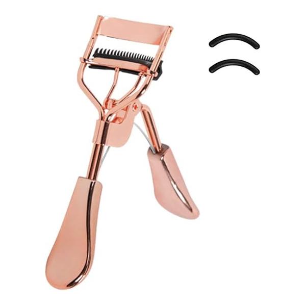 Uranian Beauty Eyelash Curler Comb Curlers with 2 Silicone Refill Pads Premium Lash Makeup Tool for Women and Girls