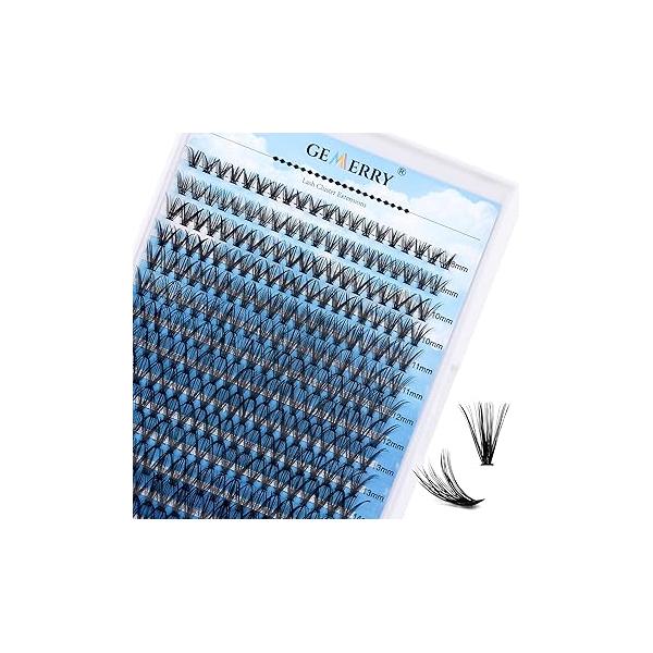 GEMERRY Magnetic Eyelashes with Applicator Fluffy Look No Glue Eyeliner Needed Lash Tool Kit Easy to Wear for Beginners