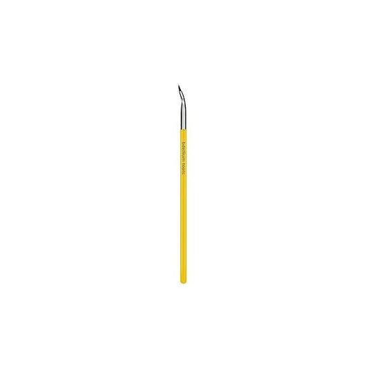 Bdellium Tools Professional Makeup Brush - Studio Series 708 Bent Eyeliner With Soft Synthetic Fibers, For Smooth Application (Yellow, 1pc)
