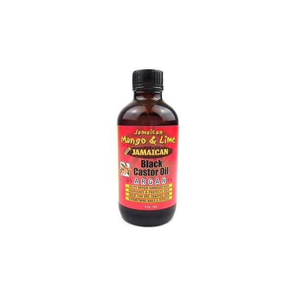 Jam. Mango & Lime Black Castor Oil Argan 4oz