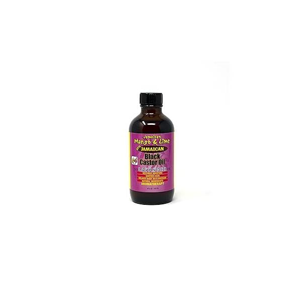 Jamaican Mango & Lime, Black Castor Oil, Lavender, 4 Fl Oz