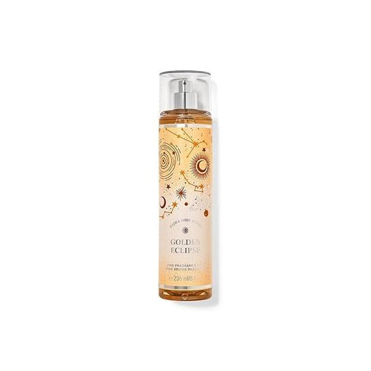 Bath & Body Works Fine Fragrance Spray Mist 8 fl oz / 236 mL (Golden Eclipse)