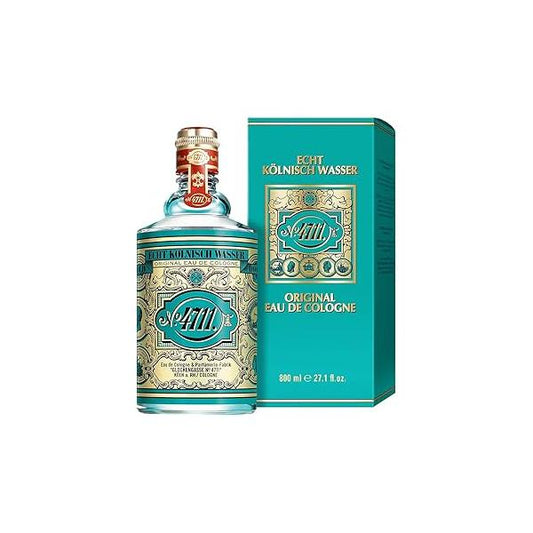 4711 Original Eau de Cologne Splash for Unisex, 27.1 Ounce