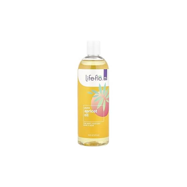 LIFE-FLO Carrier Oil | 16oz (Pure Apricot Oil)