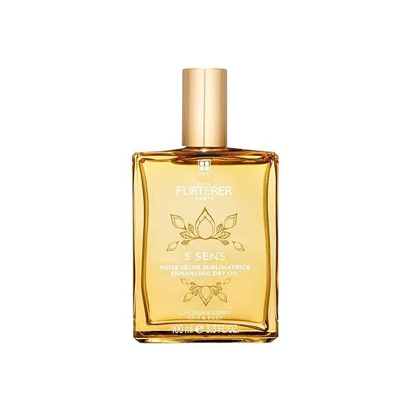 Rene Furterer 5 SENS Enhancing Dry Oil - Multi-Purpose for Hair & Skin With Jojoba Spray 3.3 fl. oz.