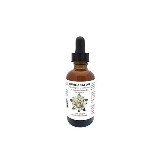 Best Natures Bhringraj Oil, Indian Eclipta Alba Pure and Natural, Cleans scalp, Improve overall appearance of hair. Goodbye Dandruff, For Graying, Hello Luminously shiny hair / 2 fl oz