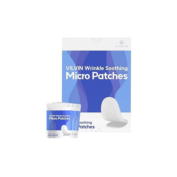 Dissolving Microdart Depuffing Patches for Under Eye and Smile line with Hyaluronic Acid Tea Tree - 3 pairs Anti wrinkle patches face overnight