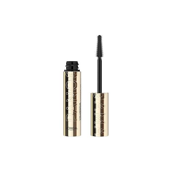 L'Oreal Paris Voluminous Panorama Mascara, Volumizing and Lengthening Waterproof Longwear Smudge Resistant Make Up, Black, 0.33 Fl Oz