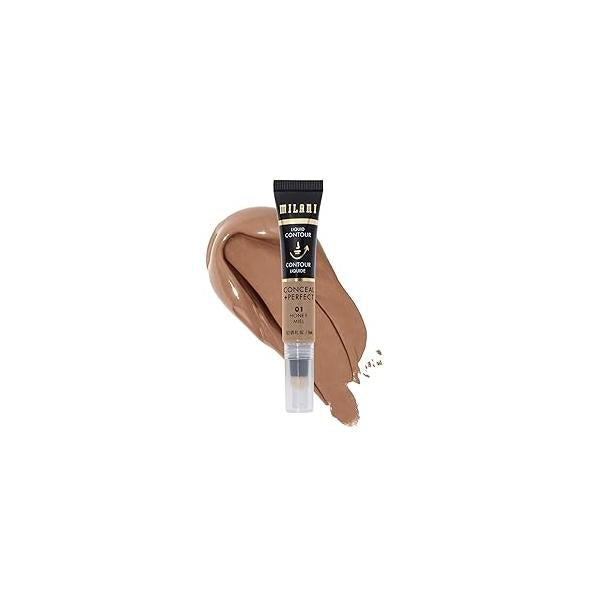 Milani Conceal + Perfect Liquid Contour for Added Definition, Face Lift Collection - Honey