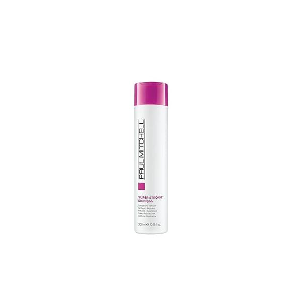 Paul Mitchell Super Strong Shampoo, Strengthens + Rebuilds, For Damaged Hair