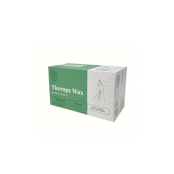 BW Blended Waxes, Inc. Therapy Wax by Mari Quinn, Premium Paraffin Bath for Hands and Feet with Vitamin E Jojoba Oil, Unscented Soft Moisturized Skin, 6 lb