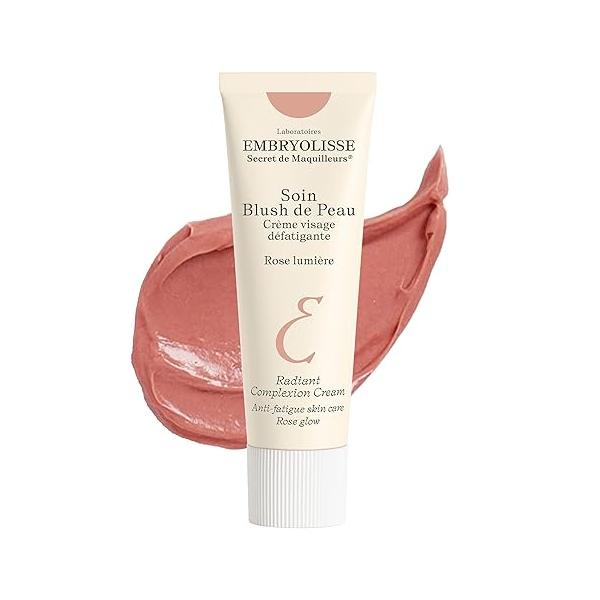 Embryolisse Radiant Complexion Cream. Hybrid Makeup & Face Moisturizer with Hyaluronic Acid Shea Butter. Illuminating Care for Glowing Skin, 1.01 Fl.Oz.