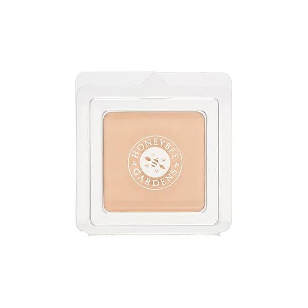 Honeybee Gardens Pressed Mineral Powder Foundation Refill, Avignon, Pale Light Neutral Shade, Adjustable Coverage, Natural Finish, With Botanical Extracts And Vitamin E, 7.5g