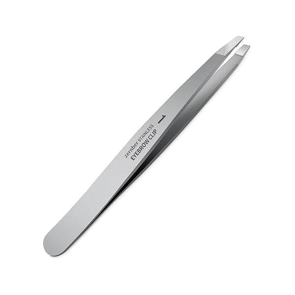 Eyebrow Hair Removal Tweezers, Slant Tweezer Handmade Professional Facial & Remover No Gaps Stainless Steel