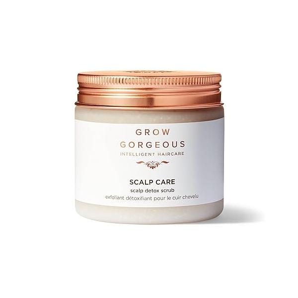 Grow Gorgeous Scalp Detox Scrub 200ml - Pre-Wash Treatment to Detoxify, Refresh, and Remove Build-up Vegan