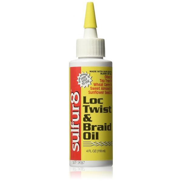 Sulfur 8 Loc Twist and Braid Oil, 4 Ounce