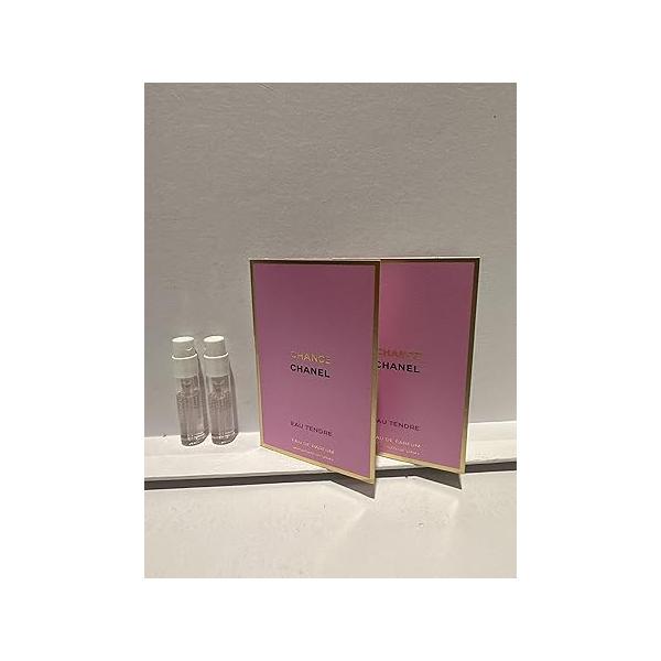 Set of 2 - Chance Eau Tendre for Women, De Parfum Spray 0.05oz/1.5ml Vial Sampler