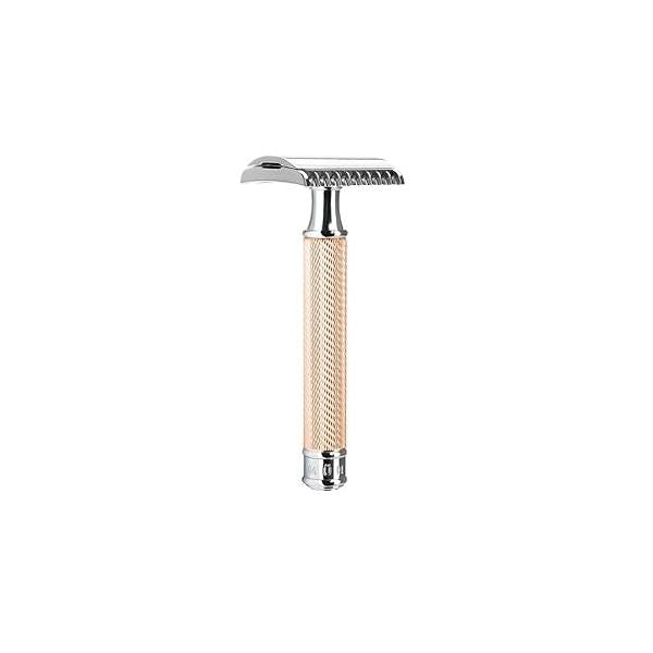 MÜHLE TRADITIONAL R41 Double Edge Safety Razor (Open Comb) For Men - Perfect for Every Day Use, Barbershop Quality Close Smooth Shave