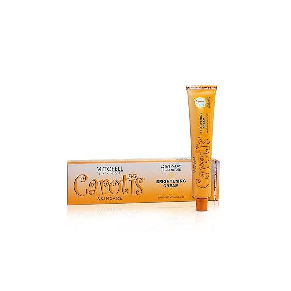 Skin Brightening Cream | 1.7 Fl oz / 50 g Helps to Remove Pigments on: Face, Knees, Body, Armpit, and Private Areas Gel with Carrot Oil, Alpha Arbutin, Shea Butter