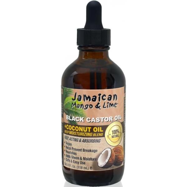 Jamaican Mango & Lime Black Castor Oil, 2 Fl Oz